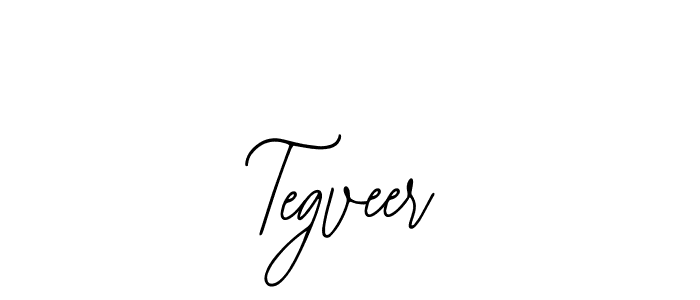 You should practise on your own different ways (Bearetta-2O07w) to write your name (Tegveer) in signature. don't let someone else do it for you. Tegveer signature style 12 images and pictures png