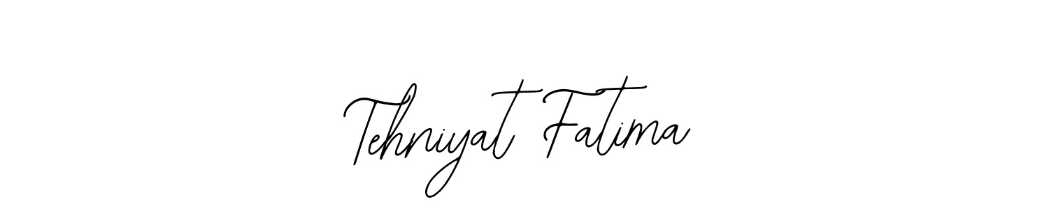 Bearetta-2O07w is a professional signature style that is perfect for those who want to add a touch of class to their signature. It is also a great choice for those who want to make their signature more unique. Get Tehniyat Fatima name to fancy signature for free. Tehniyat Fatima signature style 12 images and pictures png