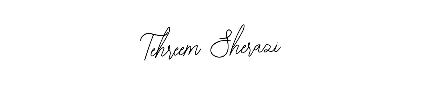 How to Draw Tehreem Sherazi signature style? Bearetta-2O07w is a latest design signature styles for name Tehreem Sherazi. Tehreem Sherazi signature style 12 images and pictures png