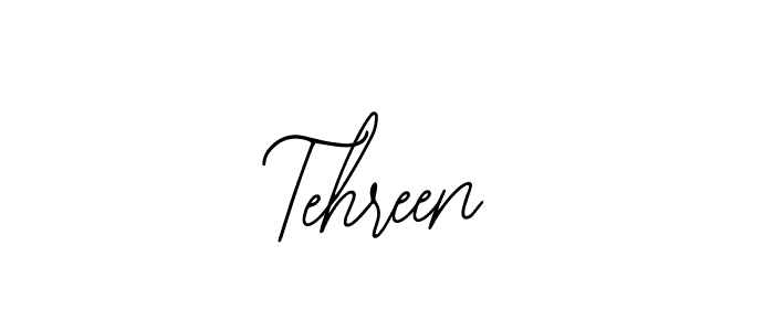 Use a signature maker to create a handwritten signature online. With this signature software, you can design (Bearetta-2O07w) your own signature for name Tehreen. Tehreen signature style 12 images and pictures png
