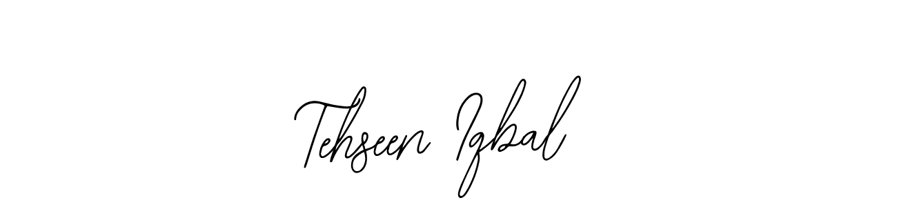 How to make Tehseen Iqbal signature? Bearetta-2O07w is a professional autograph style. Create handwritten signature for Tehseen Iqbal name. Tehseen Iqbal signature style 12 images and pictures png