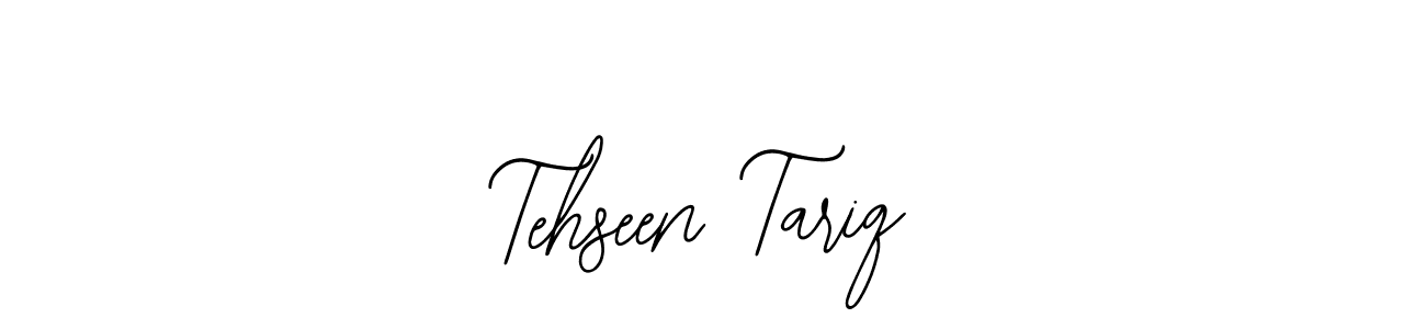 How to make Tehseen Tariq name signature. Use Bearetta-2O07w style for creating short signs online. This is the latest handwritten sign. Tehseen Tariq signature style 12 images and pictures png