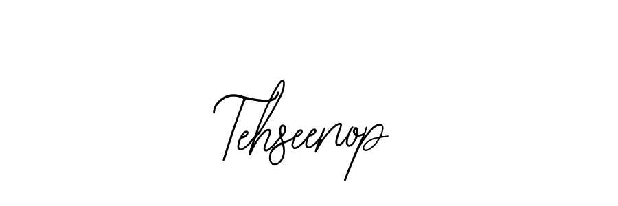 How to make Tehseenop name signature. Use Bearetta-2O07w style for creating short signs online. This is the latest handwritten sign. Tehseenop signature style 12 images and pictures png