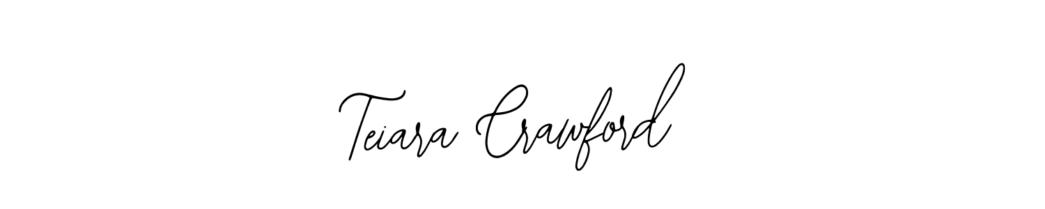 Teiara Crawford stylish signature style. Best Handwritten Sign (Bearetta-2O07w) for my name. Handwritten Signature Collection Ideas for my name Teiara Crawford. Teiara Crawford signature style 12 images and pictures png