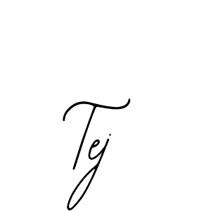 How to make Tej name signature. Use Bearetta-2O07w style for creating short signs online. This is the latest handwritten sign. Tej signature style 12 images and pictures png
