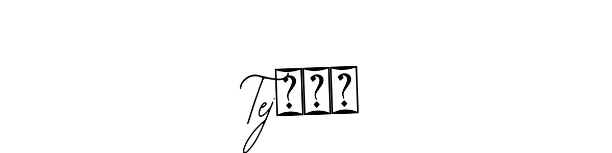 Use a signature maker to create a handwritten signature online. With this signature software, you can design (Bearetta-2O07w) your own signature for name Tejबिक. Tejबिक signature style 12 images and pictures png