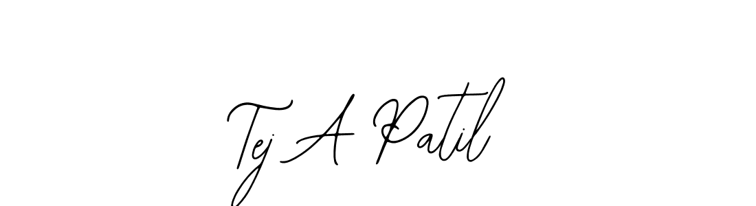 Tej A Patil stylish signature style. Best Handwritten Sign (Bearetta-2O07w) for my name. Handwritten Signature Collection Ideas for my name Tej A Patil. Tej A Patil signature style 12 images and pictures png