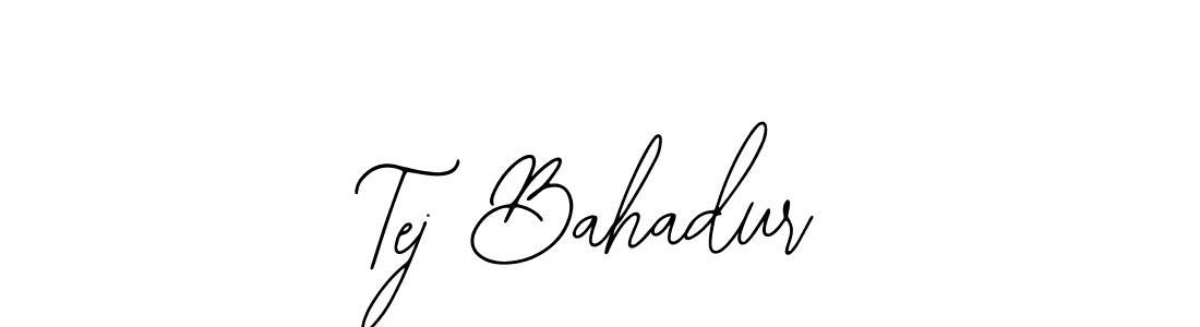 Also You can easily find your signature by using the search form. We will create Tej Bahadur name handwritten signature images for you free of cost using Bearetta-2O07w sign style. Tej Bahadur signature style 12 images and pictures png