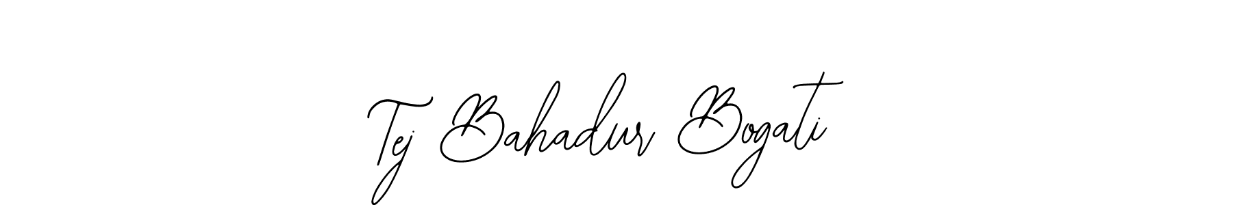 You can use this online signature creator to create a handwritten signature for the name Tej Bahadur Bogati. This is the best online autograph maker. Tej Bahadur Bogati signature style 12 images and pictures png