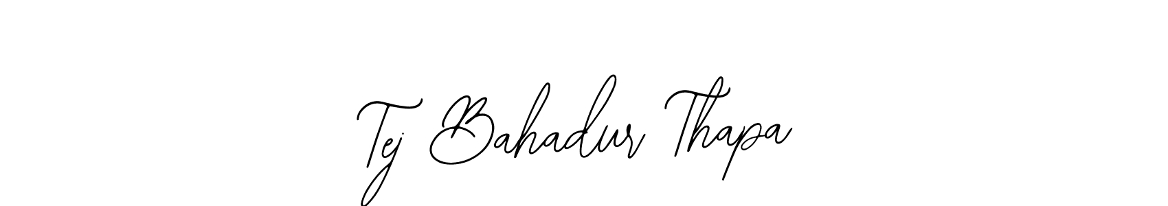 How to Draw Tej Bahadur Thapa signature style? Bearetta-2O07w is a latest design signature styles for name Tej Bahadur Thapa. Tej Bahadur Thapa signature style 12 images and pictures png