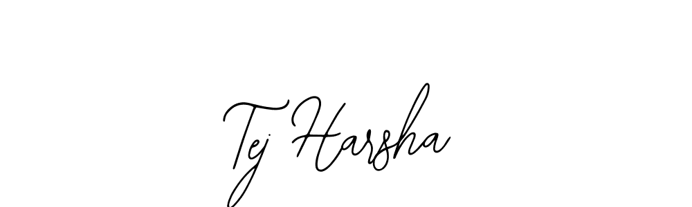 Design your own signature with our free online signature maker. With this signature software, you can create a handwritten (Bearetta-2O07w) signature for name Tej Harsha. Tej Harsha signature style 12 images and pictures png