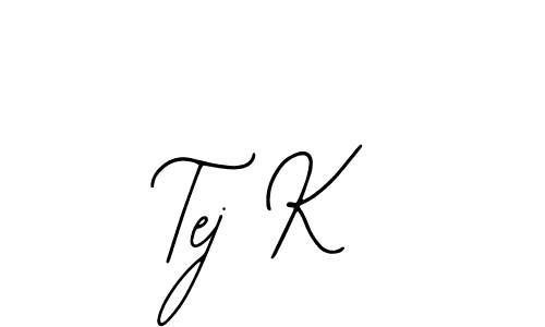 Here are the top 10 professional signature styles for the name Tej K. These are the best autograph styles you can use for your name. Tej K signature style 12 images and pictures png