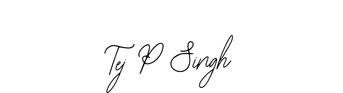 Make a beautiful signature design for name Tej P Singh. Use this online signature maker to create a handwritten signature for free. Tej P Singh signature style 12 images and pictures png