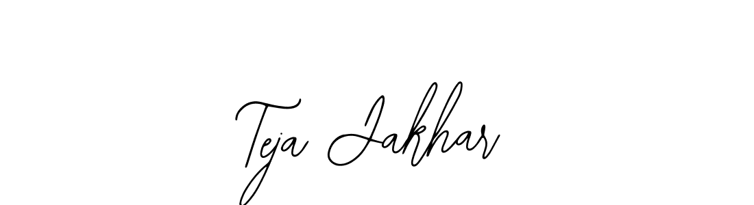 Also You can easily find your signature by using the search form. We will create Teja Jakhar name handwritten signature images for you free of cost using Bearetta-2O07w sign style. Teja Jakhar signature style 12 images and pictures png