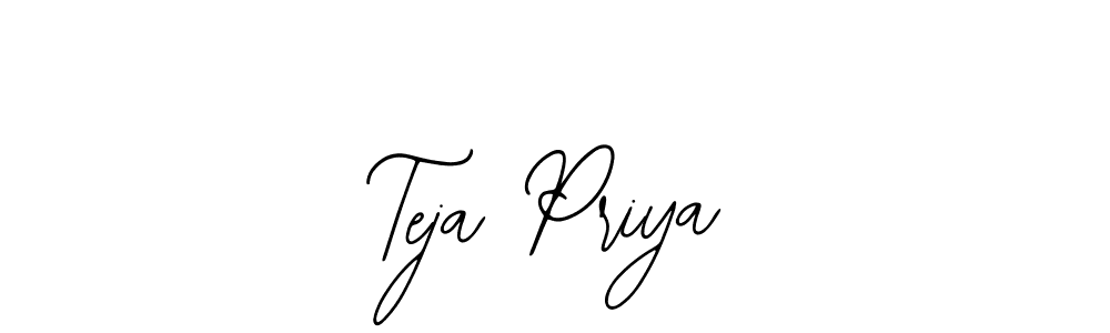 Teja Priya stylish signature style. Best Handwritten Sign (Bearetta-2O07w) for my name. Handwritten Signature Collection Ideas for my name Teja Priya. Teja Priya signature style 12 images and pictures png