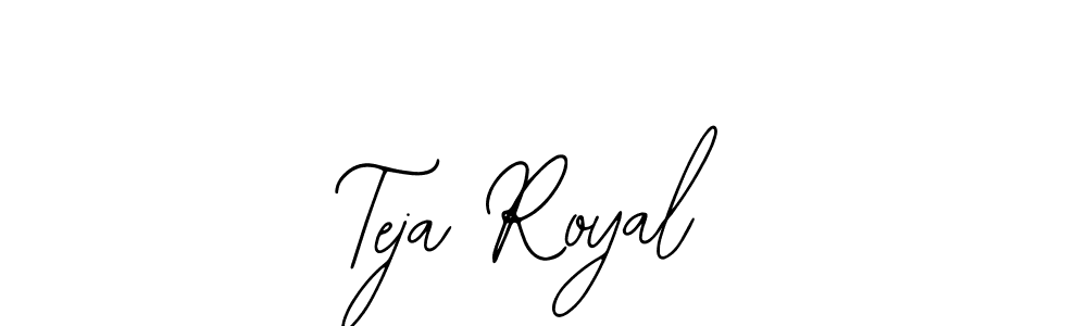 Teja Royal stylish signature style. Best Handwritten Sign (Bearetta-2O07w) for my name. Handwritten Signature Collection Ideas for my name Teja Royal. Teja Royal signature style 12 images and pictures png