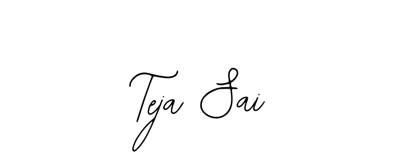 How to make Teja Sai signature? Bearetta-2O07w is a professional autograph style. Create handwritten signature for Teja Sai name. Teja Sai signature style 12 images and pictures png