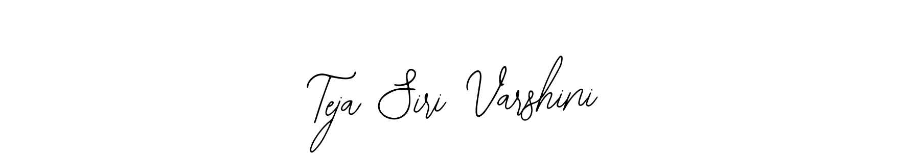 It looks lik you need a new signature style for name Teja Siri Varshini. Design unique handwritten (Bearetta-2O07w) signature with our free signature maker in just a few clicks. Teja Siri Varshini signature style 12 images and pictures png