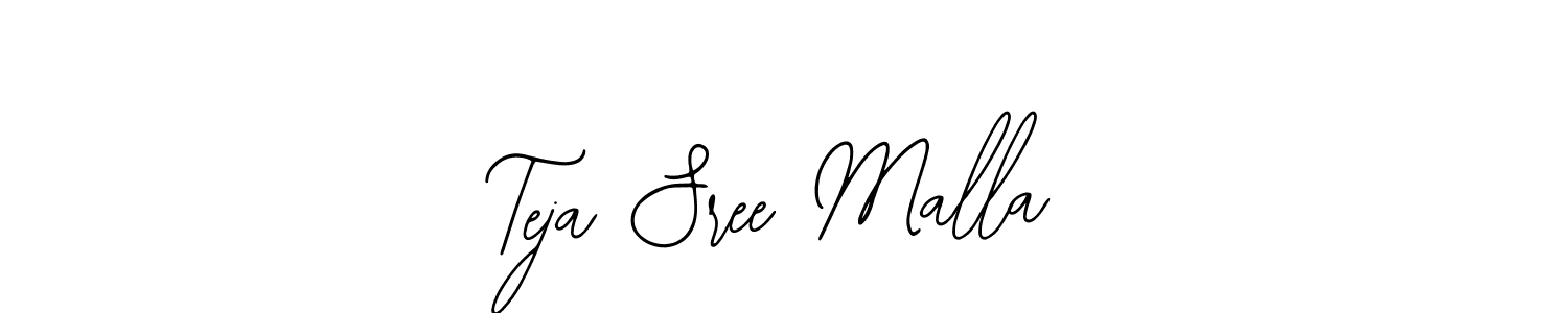 Make a beautiful signature design for name Teja Sree Malla. Use this online signature maker to create a handwritten signature for free. Teja Sree Malla signature style 12 images and pictures png