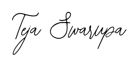 You should practise on your own different ways (Bearetta-2O07w) to write your name (Teja Swarupa) in signature. Don't let someone else do it for you. Teja Swarupa signature style 12 images and pictures png