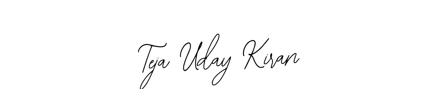 It looks lik you need a new signature style for name Teja Uday Kiran. Design unique handwritten (Bearetta-2O07w) signature with our free signature maker in just a few clicks. Teja Uday Kiran signature style 12 images and pictures png