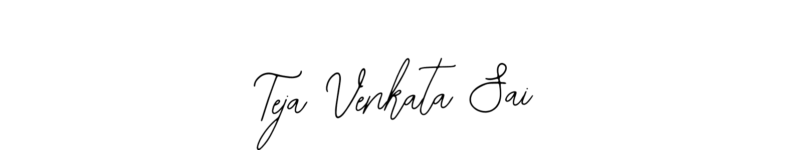 Also You can easily find your signature by using the search form. We will create Teja Venkata Sai name handwritten signature images for you free of cost using Bearetta-2O07w sign style. Teja Venkata Sai signature style 12 images and pictures png