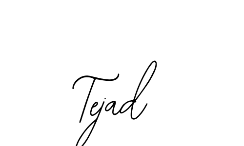 Similarly Bearetta-2O07w is the best handwritten signature design. Signature creator online .You can use it as an online autograph creator for name Tejad. Tejad signature style 12 images and pictures png