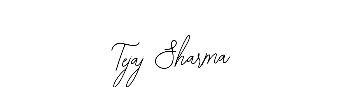 if you are searching for the best signature style for your name Tejaj Sharma. so please give up your signature search. here we have designed multiple signature styles  using Bearetta-2O07w. Tejaj Sharma signature style 12 images and pictures png