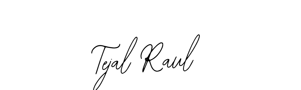 Also You can easily find your signature by using the search form. We will create Tejal Raul name handwritten signature images for you free of cost using Bearetta-2O07w sign style. Tejal Raul signature style 12 images and pictures png