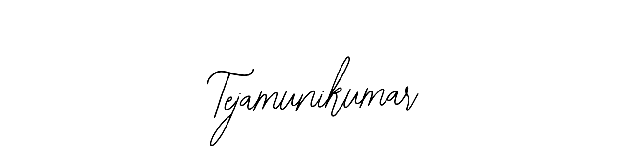 if you are searching for the best signature style for your name Tejamunikumar. so please give up your signature search. here we have designed multiple signature styles  using Bearetta-2O07w. Tejamunikumar signature style 12 images and pictures png
