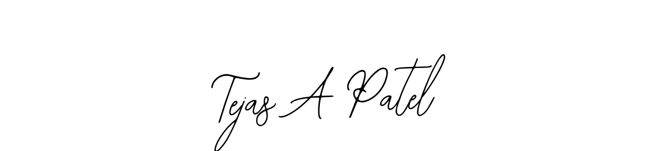 if you are searching for the best signature style for your name Tejas A Patel. so please give up your signature search. here we have designed multiple signature styles  using Bearetta-2O07w. Tejas A Patel signature style 12 images and pictures png