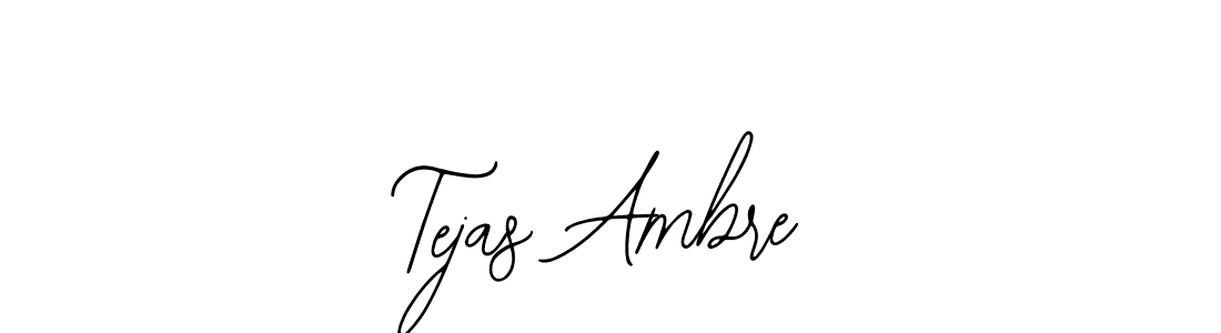 Similarly Bearetta-2O07w is the best handwritten signature design. Signature creator online .You can use it as an online autograph creator for name Tejas Ambre. Tejas Ambre signature style 12 images and pictures png