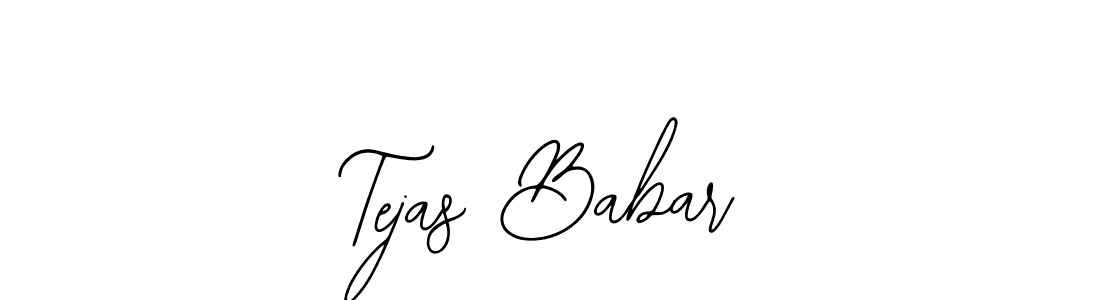 How to make Tejas Babar signature? Bearetta-2O07w is a professional autograph style. Create handwritten signature for Tejas Babar name. Tejas Babar signature style 12 images and pictures png