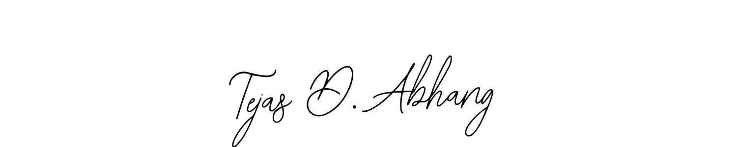 Also we have Tejas D. Abhang name is the best signature style. Create professional handwritten signature collection using Bearetta-2O07w autograph style. Tejas D. Abhang signature style 12 images and pictures png