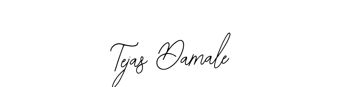 Also You can easily find your signature by using the search form. We will create Tejas Damale name handwritten signature images for you free of cost using Bearetta-2O07w sign style. Tejas Damale signature style 12 images and pictures png