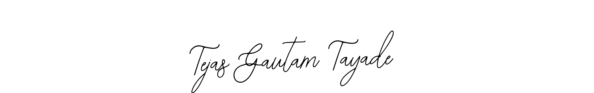 Make a beautiful signature design for name Tejas Gautam Tayade. Use this online signature maker to create a handwritten signature for free. Tejas Gautam Tayade signature style 12 images and pictures png