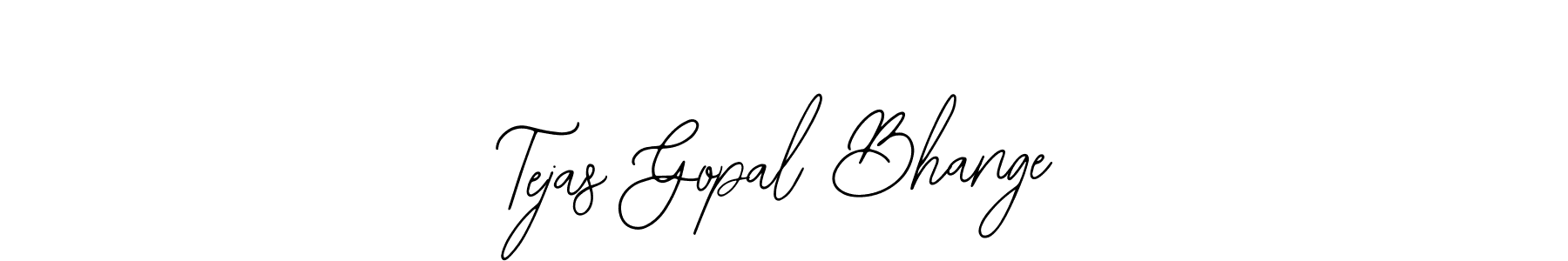 Design your own signature with our free online signature maker. With this signature software, you can create a handwritten (Bearetta-2O07w) signature for name Tejas Gopal Bhange. Tejas Gopal Bhange signature style 12 images and pictures png