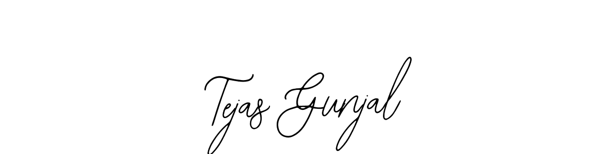 if you are searching for the best signature style for your name Tejas Gunjal. so please give up your signature search. here we have designed multiple signature styles  using Bearetta-2O07w. Tejas Gunjal signature style 12 images and pictures png
