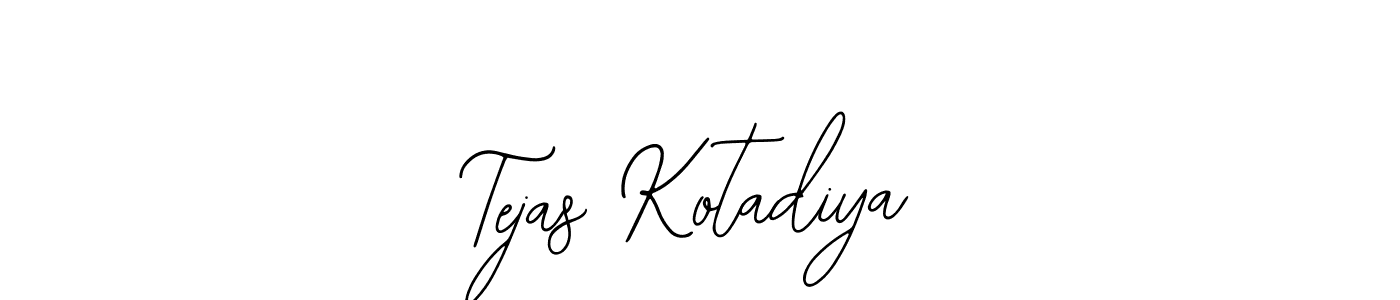 if you are searching for the best signature style for your name Tejas Kotadiya. so please give up your signature search. here we have designed multiple signature styles  using Bearetta-2O07w. Tejas Kotadiya signature style 12 images and pictures png