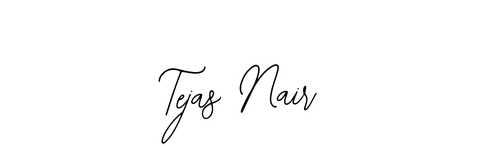 Use a signature maker to create a handwritten signature online. With this signature software, you can design (Bearetta-2O07w) your own signature for name Tejas Nair. Tejas Nair signature style 12 images and pictures png