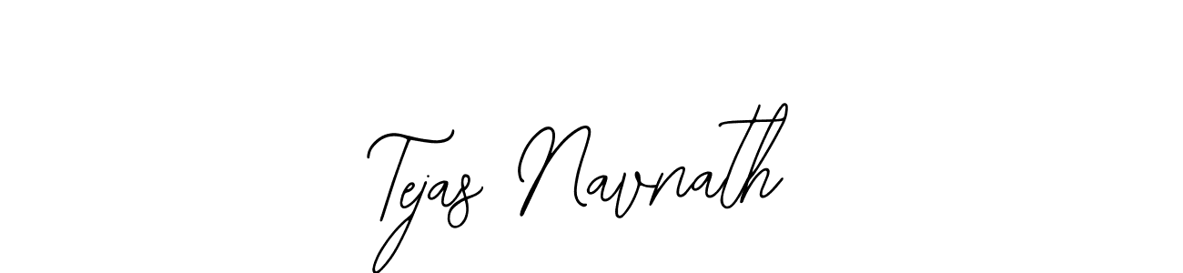 You should practise on your own different ways (Bearetta-2O07w) to write your name (Tejas Navnath) in signature. don't let someone else do it for you. Tejas Navnath signature style 12 images and pictures png