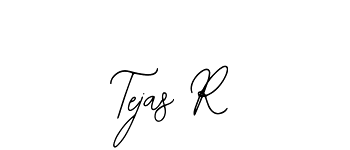 Also we have Tejas R name is the best signature style. Create professional handwritten signature collection using Bearetta-2O07w autograph style. Tejas R signature style 12 images and pictures png