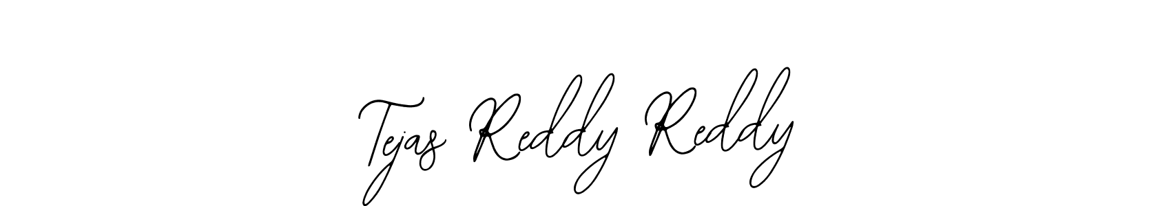 How to make Tejas Reddy Reddy name signature. Use Bearetta-2O07w style for creating short signs online. This is the latest handwritten sign. Tejas Reddy Reddy signature style 12 images and pictures png