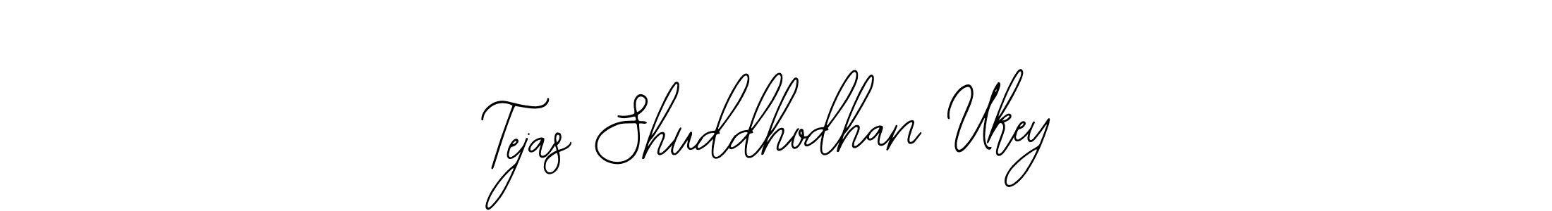 How to Draw Tejas Shuddhodhan Ukey signature style? Bearetta-2O07w is a latest design signature styles for name Tejas Shuddhodhan Ukey. Tejas Shuddhodhan Ukey signature style 12 images and pictures png