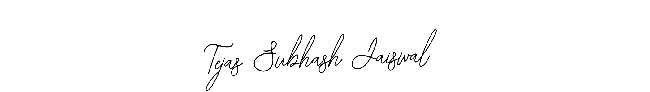 This is the best signature style for the Tejas Subhash Jaiswal name. Also you like these signature font (Bearetta-2O07w). Mix name signature. Tejas Subhash Jaiswal signature style 12 images and pictures png