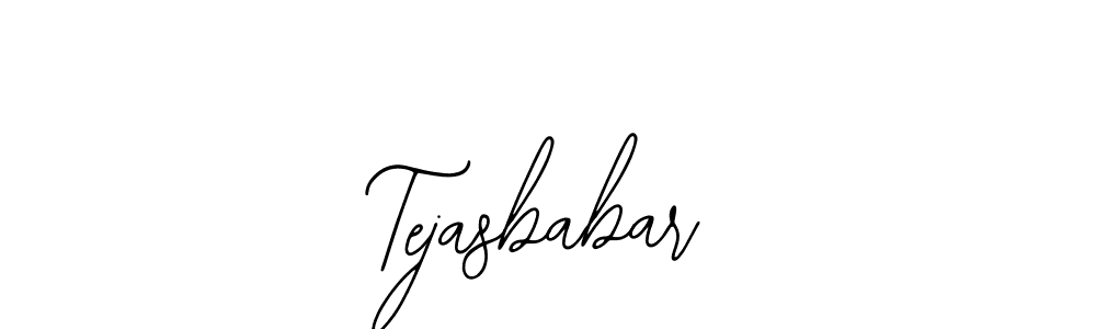 Design your own signature with our free online signature maker. With this signature software, you can create a handwritten (Bearetta-2O07w) signature for name Tejasbabar. Tejasbabar signature style 12 images and pictures png