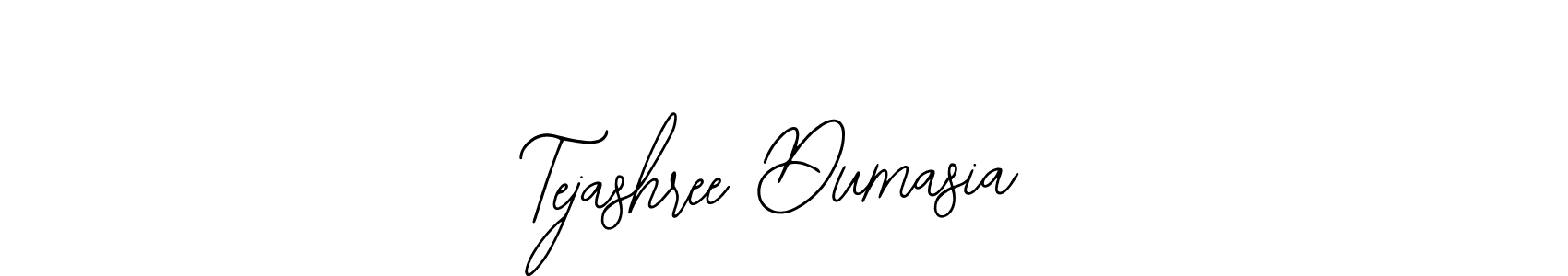 The best way (Bearetta-2O07w) to make a short signature is to pick only two or three words in your name. The name Tejashree Dumasia include a total of six letters. For converting this name. Tejashree Dumasia signature style 12 images and pictures png