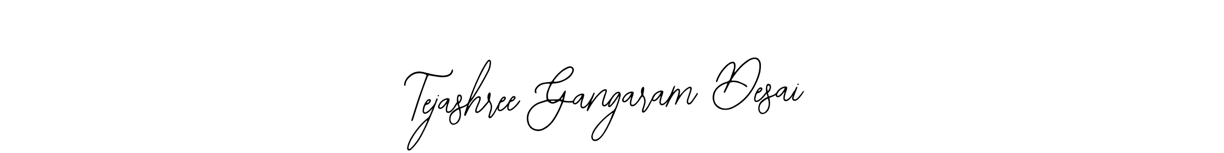 Create a beautiful signature design for name Tejashree Gangaram Desai. With this signature (Bearetta-2O07w) fonts, you can make a handwritten signature for free. Tejashree Gangaram Desai signature style 12 images and pictures png