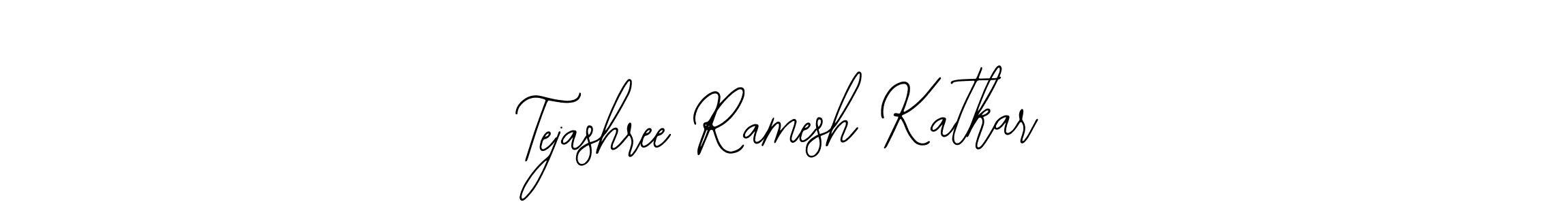 Make a beautiful signature design for name Tejashree Ramesh Katkar. Use this online signature maker to create a handwritten signature for free. Tejashree Ramesh Katkar signature style 12 images and pictures png