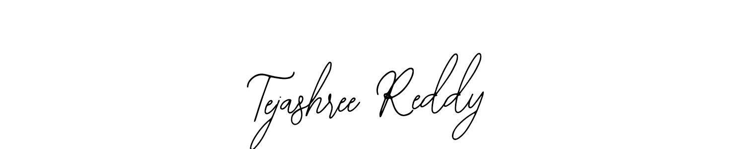 How to make Tejashree Reddy name signature. Use Bearetta-2O07w style for creating short signs online. This is the latest handwritten sign. Tejashree Reddy signature style 12 images and pictures png